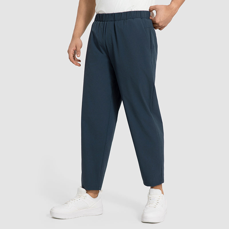 Buy 1, Get 1 Free - Wrinkle-Free & Stretchy Prime Travel Pants With Stretchy Waistband & Pockets