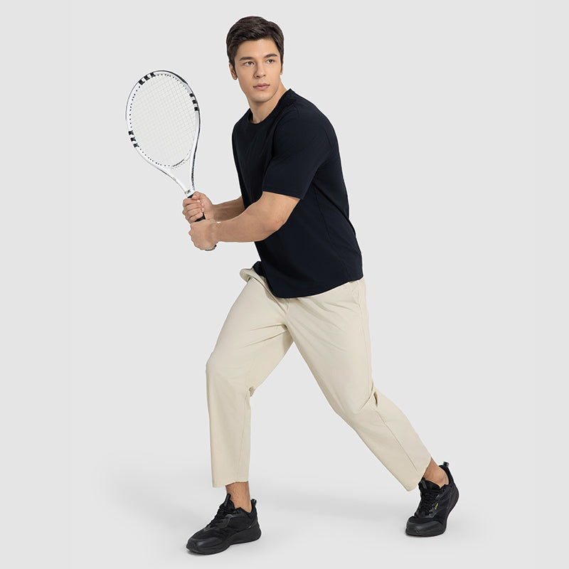 Buy 1, Get 1 Free - Wrinkle-Free & Stretchy Prime Travel Pants With Stretchy Waistband & Pockets