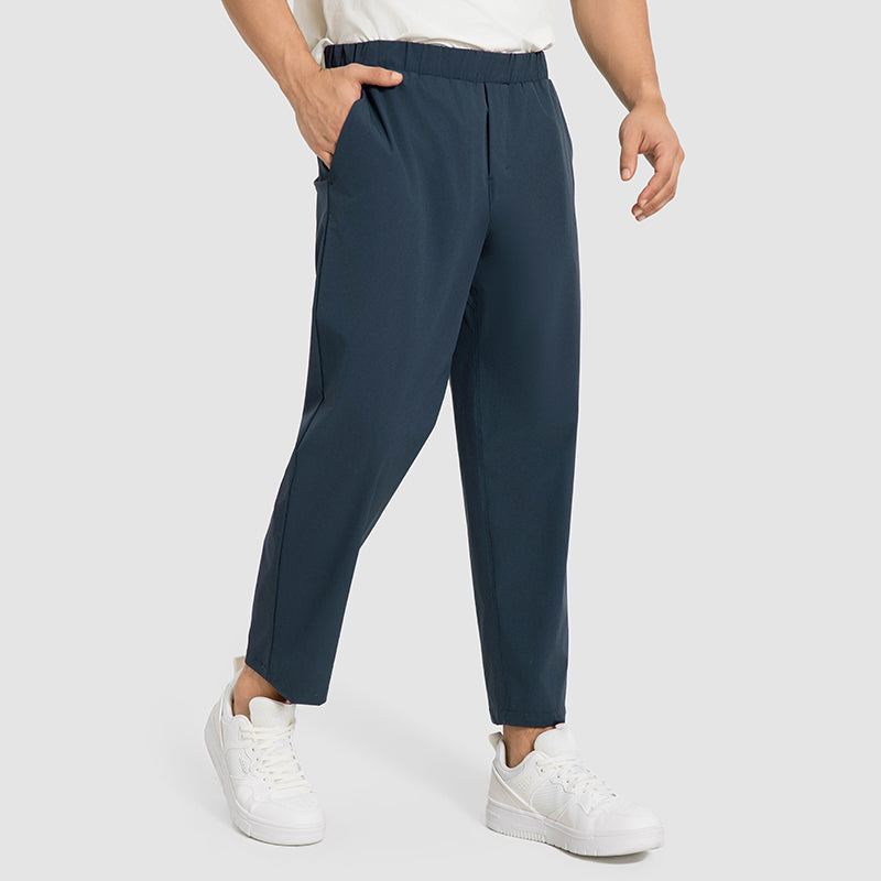 Buy 1, Get 1 Free - Wrinkle-Free & Stretchy Prime Travel Pants With Stretchy Waistband & Pockets