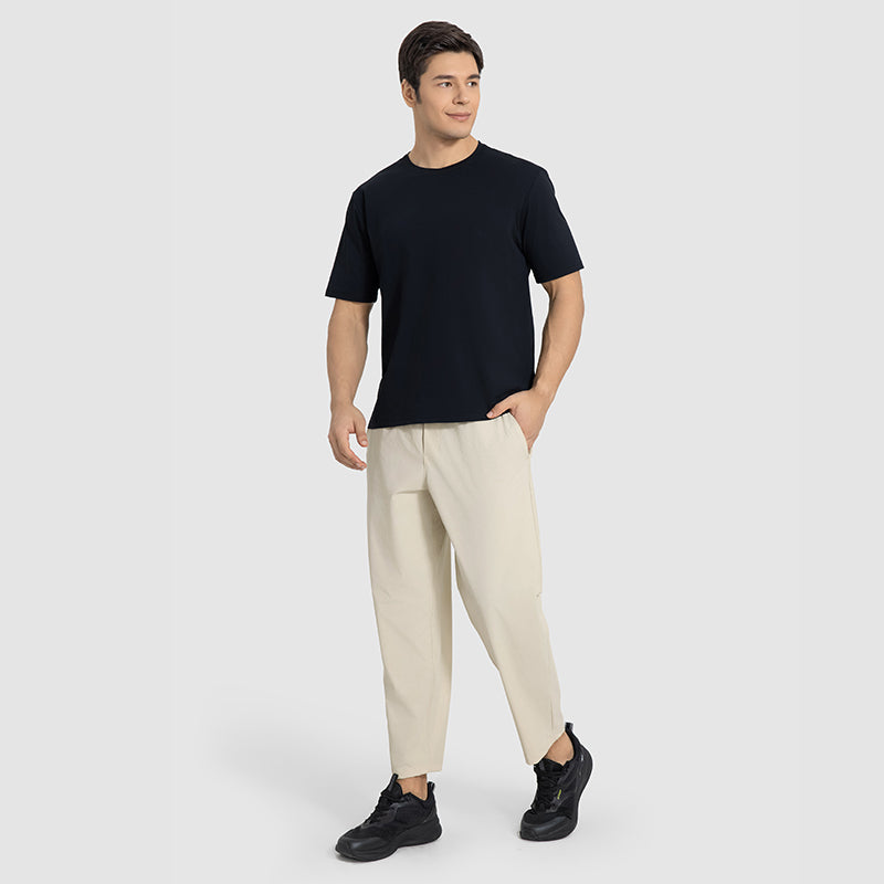 Buy 1, Get 1 Free - Wrinkle-Free & Stretchy Prime Travel Pants With Stretchy Waistband & Pockets