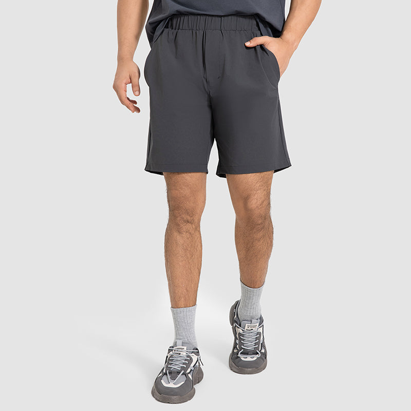 Buy 1, Get 1 Free - Wrinkle-Free & Stretchy Flex Bermudas With Stretchy Waistband & Pockets