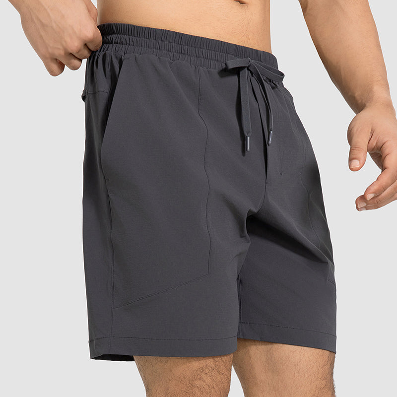 Buy 1, Get 1 Free - Wrinkle-Free & Sweat-Wicking Max Travel Bermudas With Drawstring Waist & Pockets