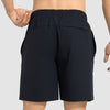 Buy 1, Get 1 Free - Wrinkle-Free & Stretchy Flex Bermudas With Stretchy Waistband & Pockets