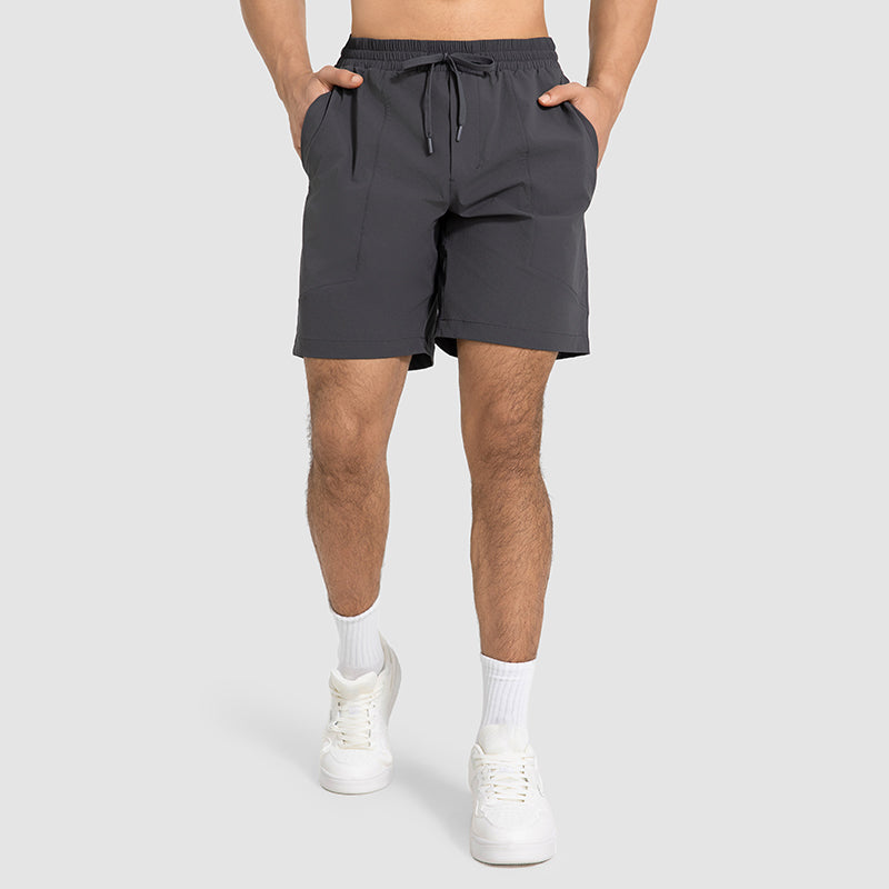 Buy 1, Get 1 Free - Wrinkle-Free & Sweat-Wicking Max Travel Bermudas With Drawstring Waist & Pockets