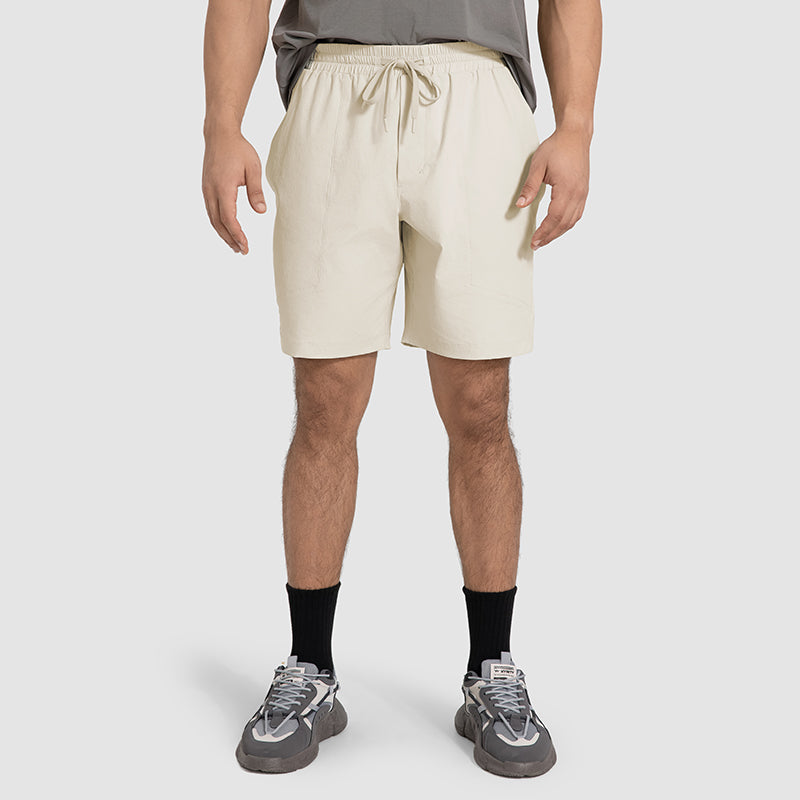 Buy 1, Get 1 Free - Wrinkle-Free & Sweat-Wicking Max Travel Bermudas With Drawstring Waist & Pockets