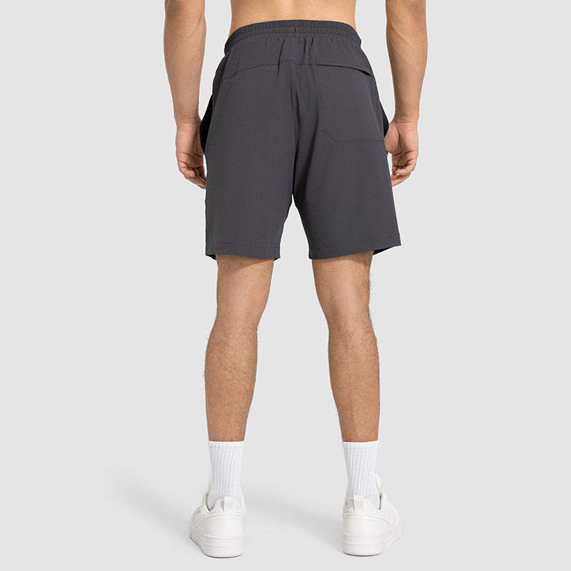 Buy 1, Get 1 Free - Wrinkle-Free & Sweat-Wicking Max Travel Bermudas With Drawstring Waist & Pockets