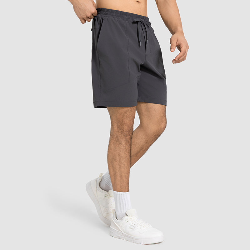 Buy 1, Get 1 Free - Wrinkle-Free & Sweat-Wicking Max Travel Bermudas With Drawstring Waist & Pockets