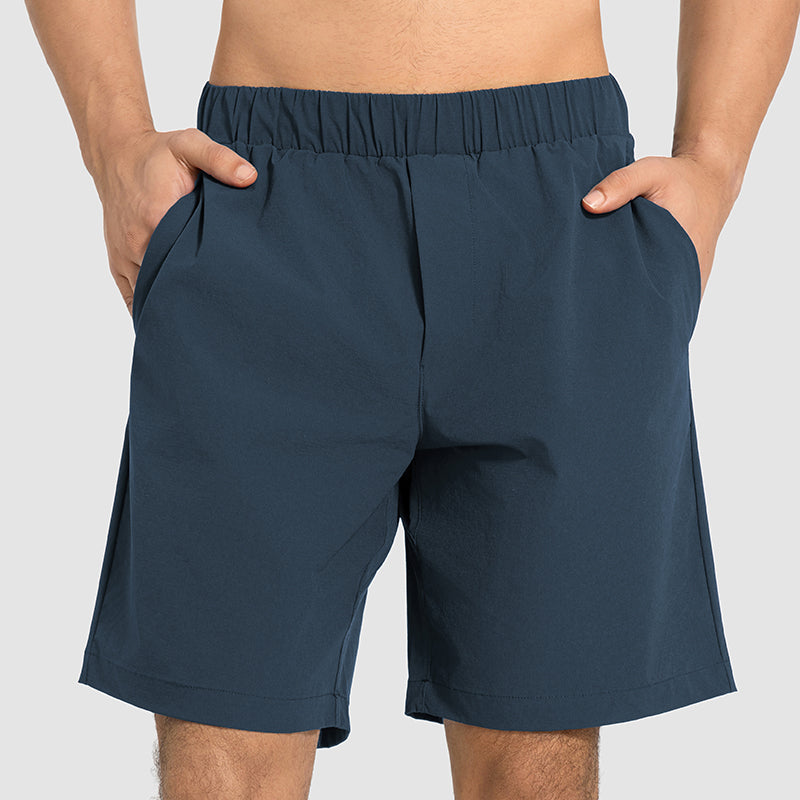 Buy 1, Get 1 Free - Wrinkle-Free & Stretchy Flex Bermudas With Stretchy Waistband & Pockets