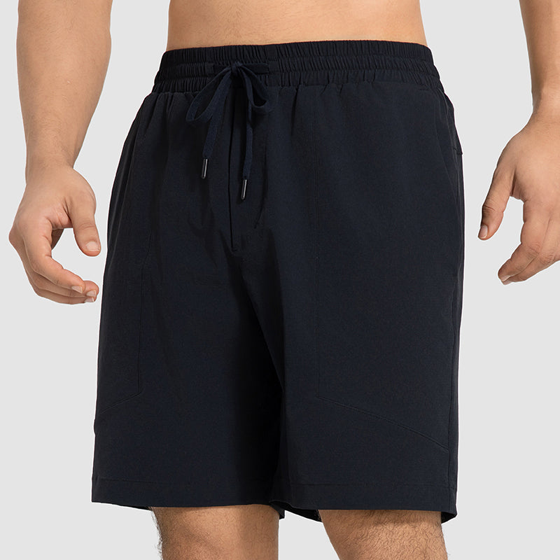 Buy 1, Get 1 Free - Wrinkle-Free & Sweat-Wicking Max Travel Bermudas With Drawstring Waist & Pockets