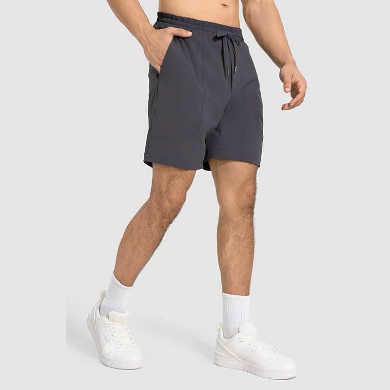 Buy 1, Get 1 Free - Wrinkle-Free & Sweat-Wicking Max Travel Bermudas With Drawstring Waist & Pockets