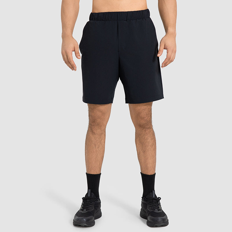 Buy 1, Get 1 Free - Wrinkle-Free & Stretchy Flex Bermudas With Stretchy Waistband & Pockets