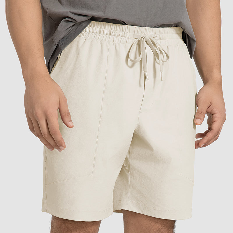 Buy 1, Get 1 Free - Wrinkle-Free & Sweat-Wicking Max Travel Bermudas With Drawstring Waist & Pockets
