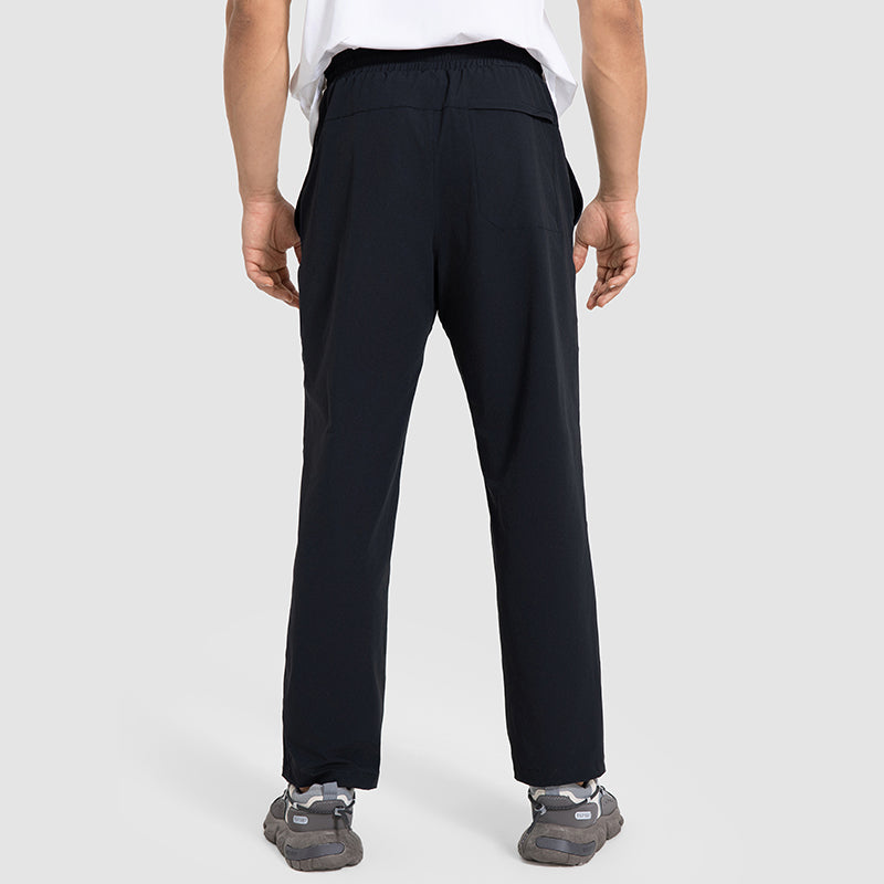 Buy 1, Get 1 Free - Wrinkle-Free & Sweat-Wicking Peak Travel Trousers With Adjustable Waistband & Pockets
