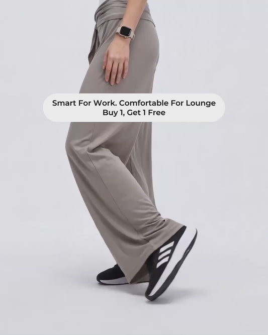 Buy 1, Get 1 Free - Wrinkle-Free, Cooling & Breathable Voyager Pants With Removeable Waist Tie