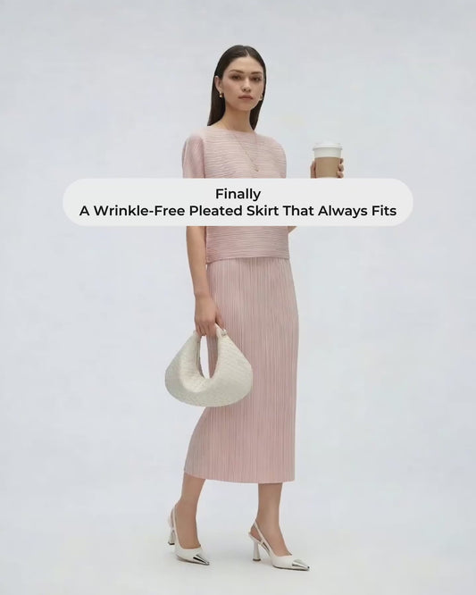 Wrinkle-Free, Cooling & Breathable Arise Skirt With Stretchable Waistline & Pockets