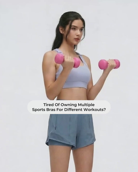 Buy 1, Get 1 Free- Adjustable High Impact Spirited Running Sports Bra With Moulded Cups & Clasps