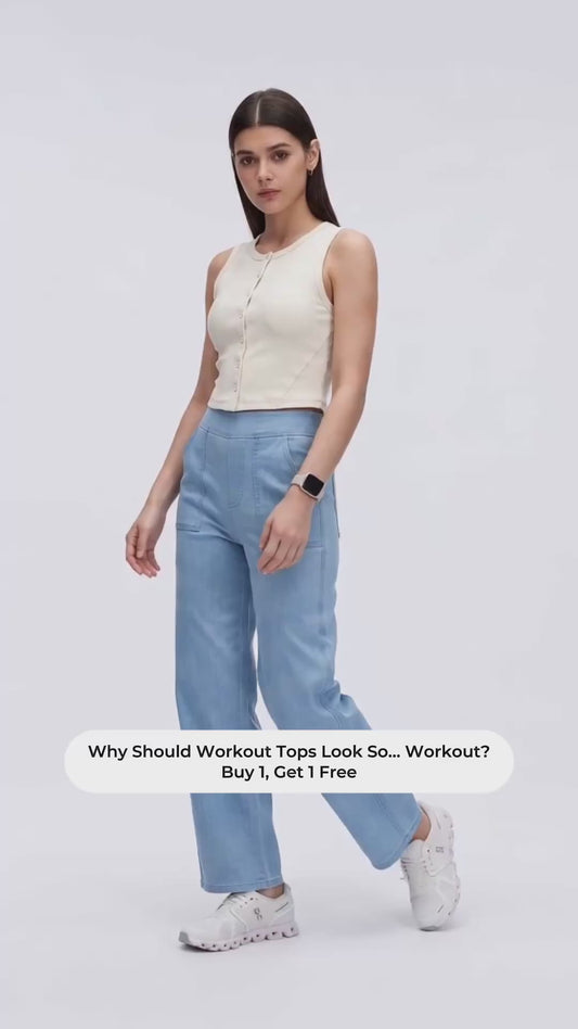 Buy 1, Get 1 Free - Cooling, Buttery Soft & Sweat-Wicking Nova Top
