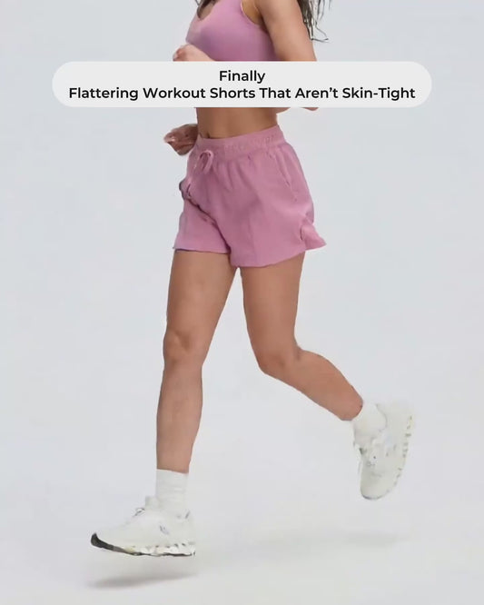 Buy 1, Get 1 Free - Cooling, Quick Drying Growth Shorts With Elastic Waistband & Pockets