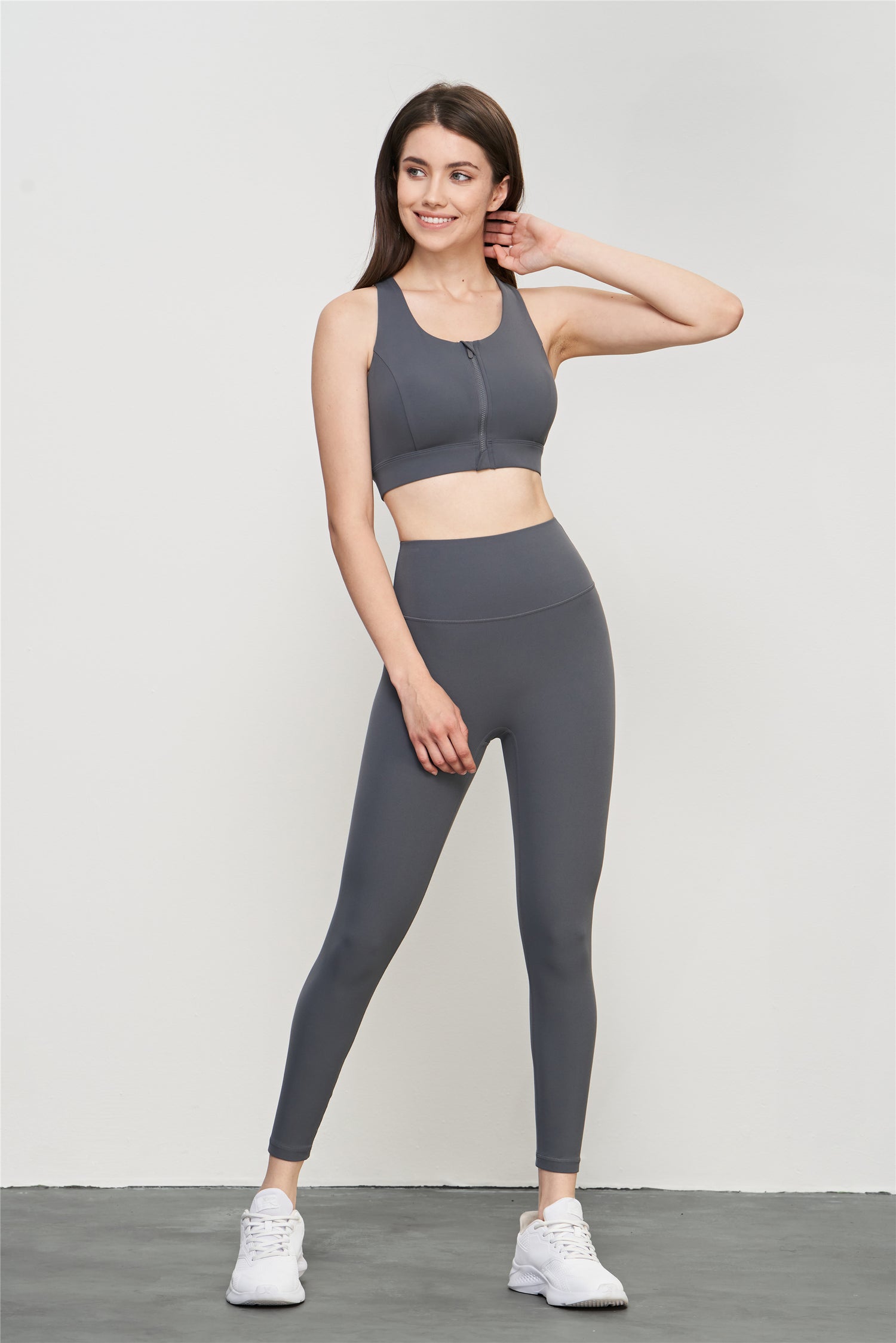 Buttery Soft High Intensity QuickFit Zip Bra
