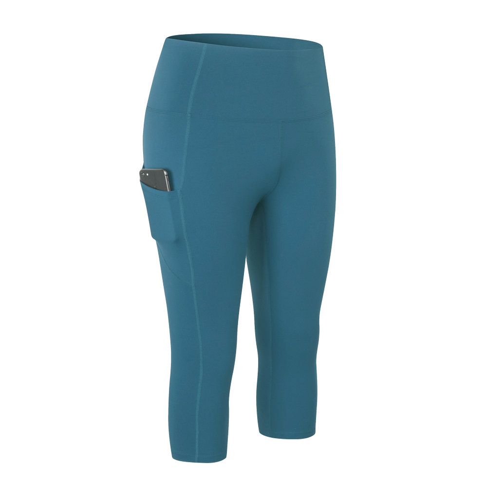 High-Waist 7/8 Buttery Soft & Cooling Camel-Toe Proof Courage Leggings With 3 Pockets