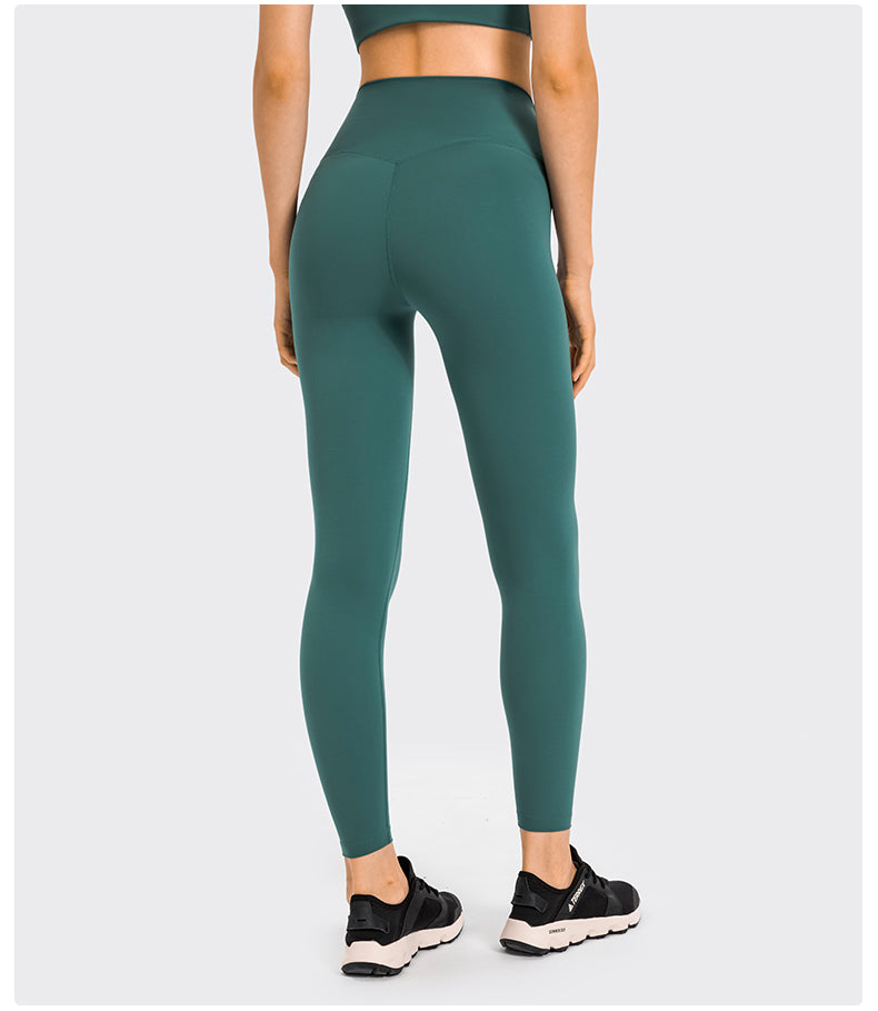 Fabletics Neon Green and Black High-waisted Seamless Check Legging