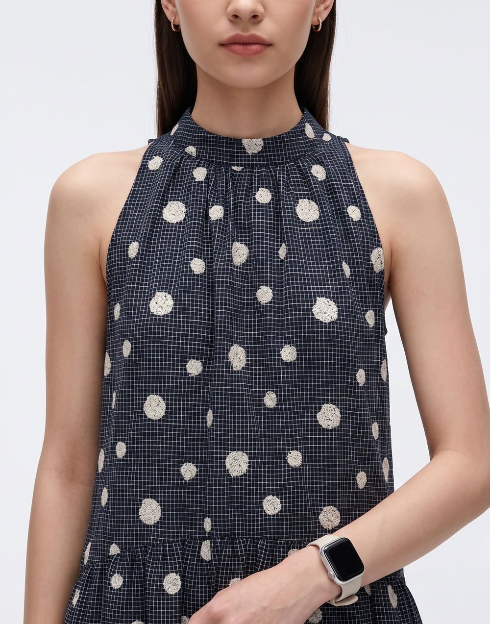 Breathable & Tummy Friendly Dottie Dress With Pockets