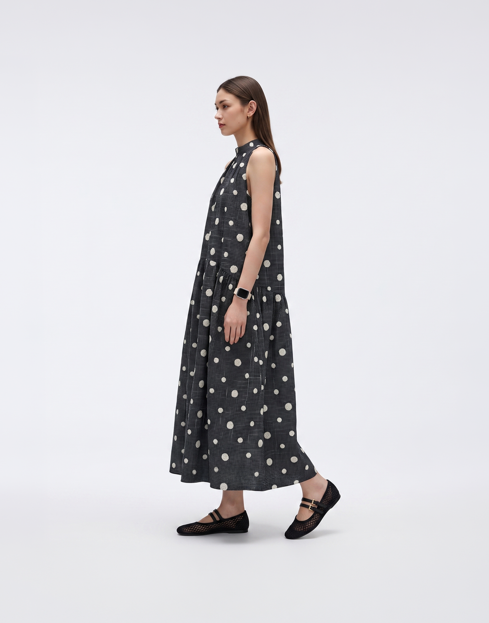 Breathable & Tummy Friendly Dottie Dress With Pockets