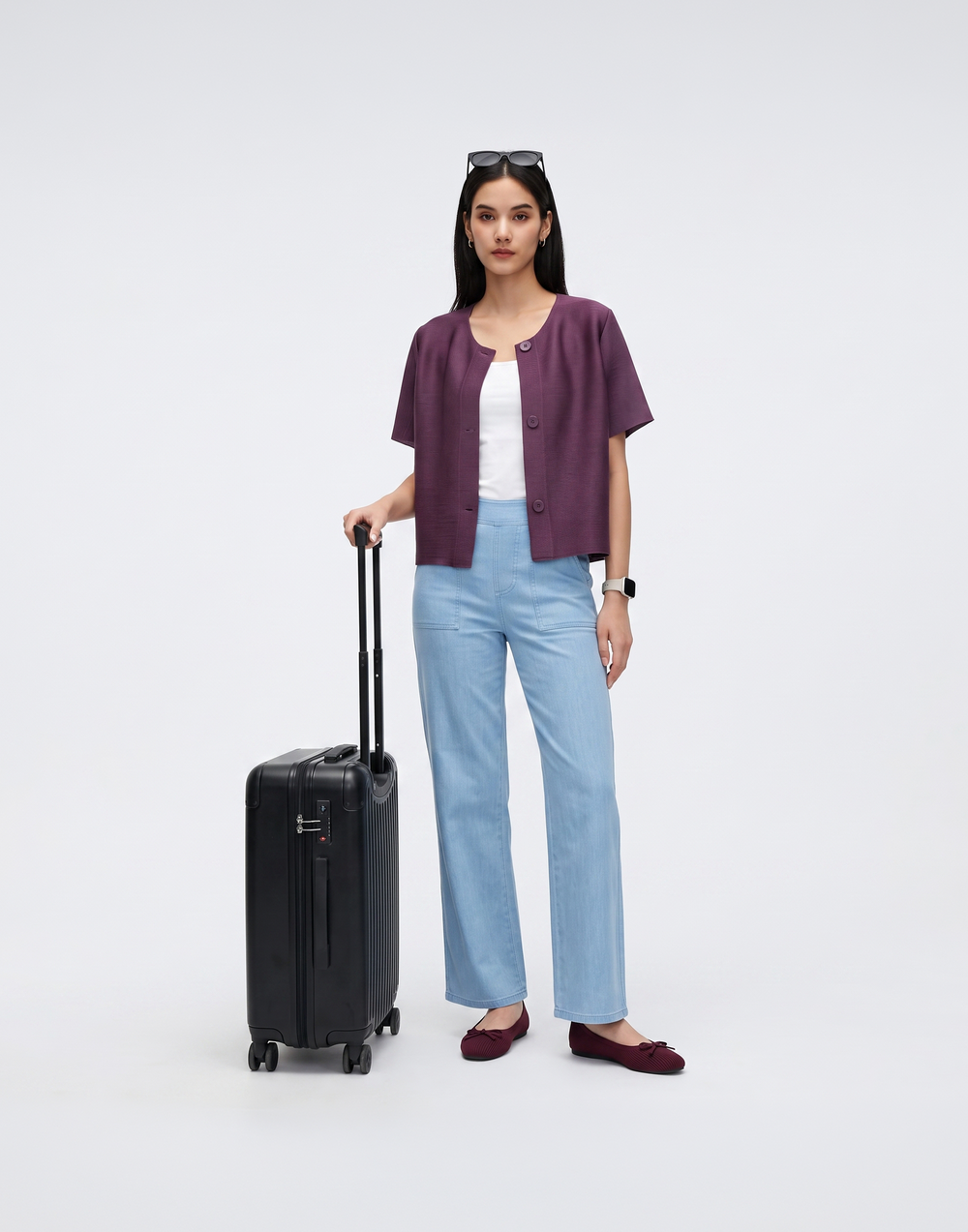 Wrinkle-Free, Cooling, Breathable & Free Size Maven Top