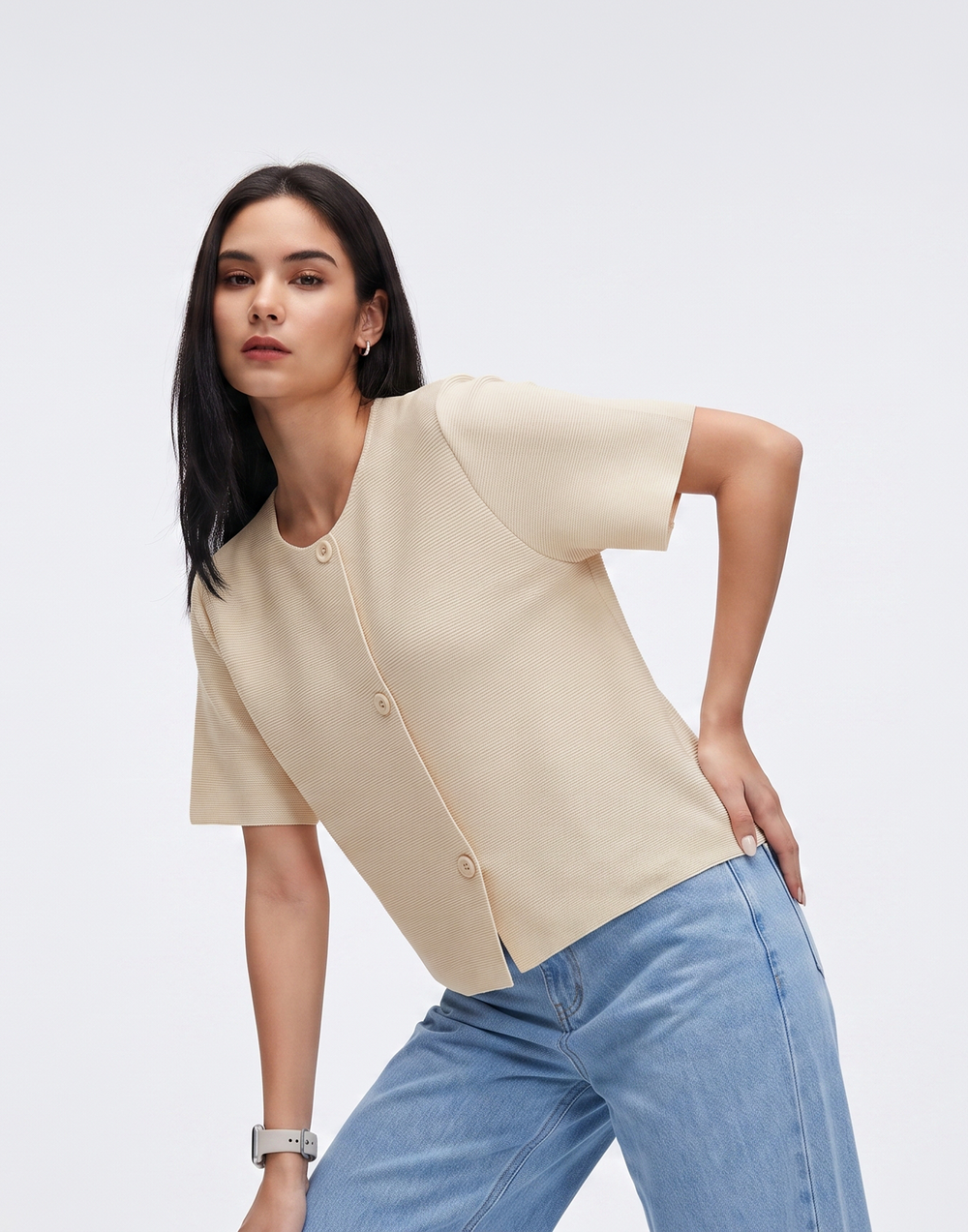 Wrinkle-Free, Cooling, Breathable & Free Size Maven Top