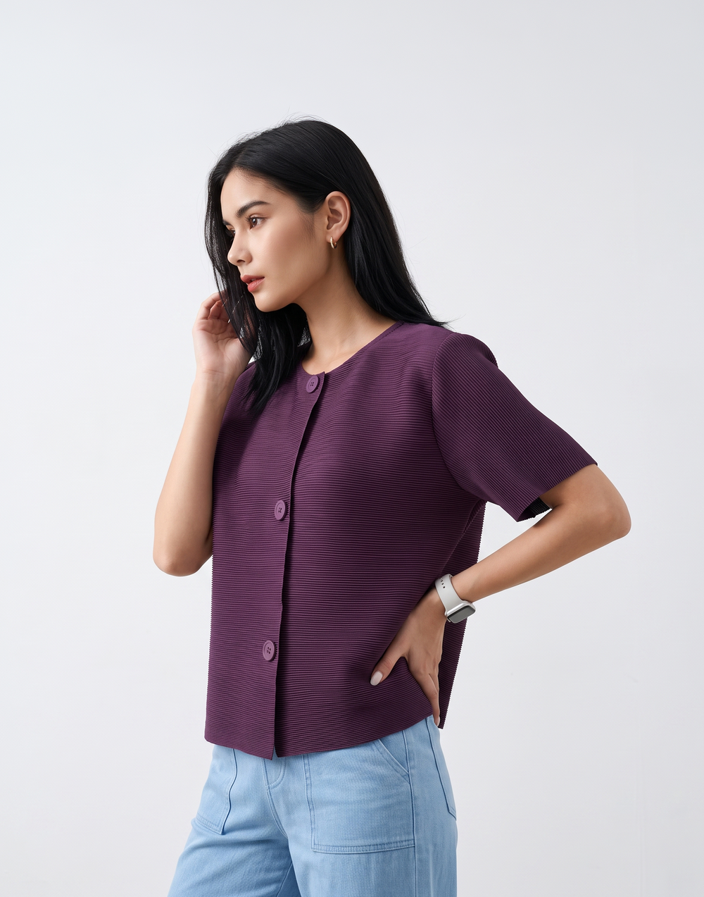 Wrinkle-Free, Cooling, Breathable & Free Size Maven Top