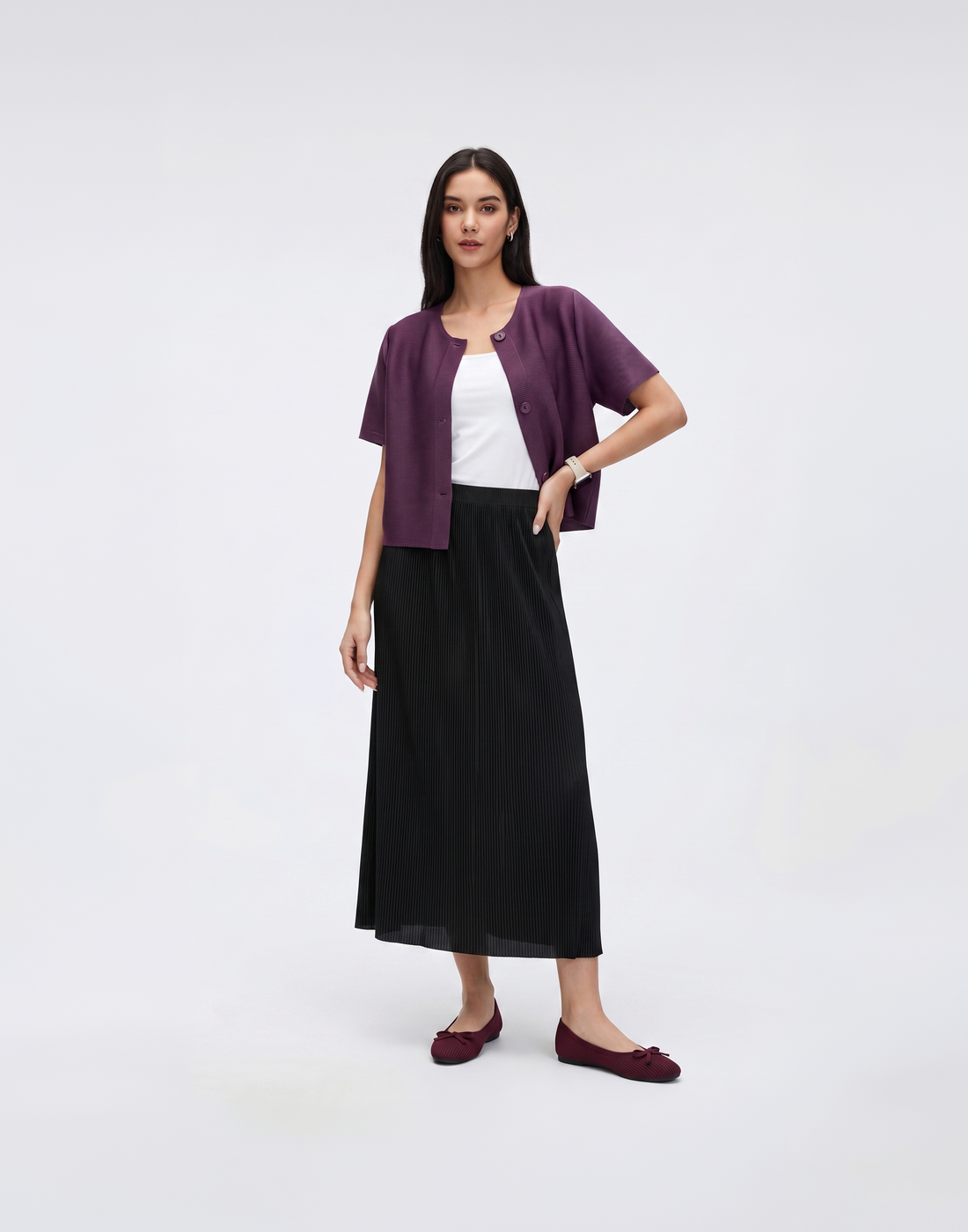 Wrinkle-Free, Cooling, Breathable & Free Size Maven Top