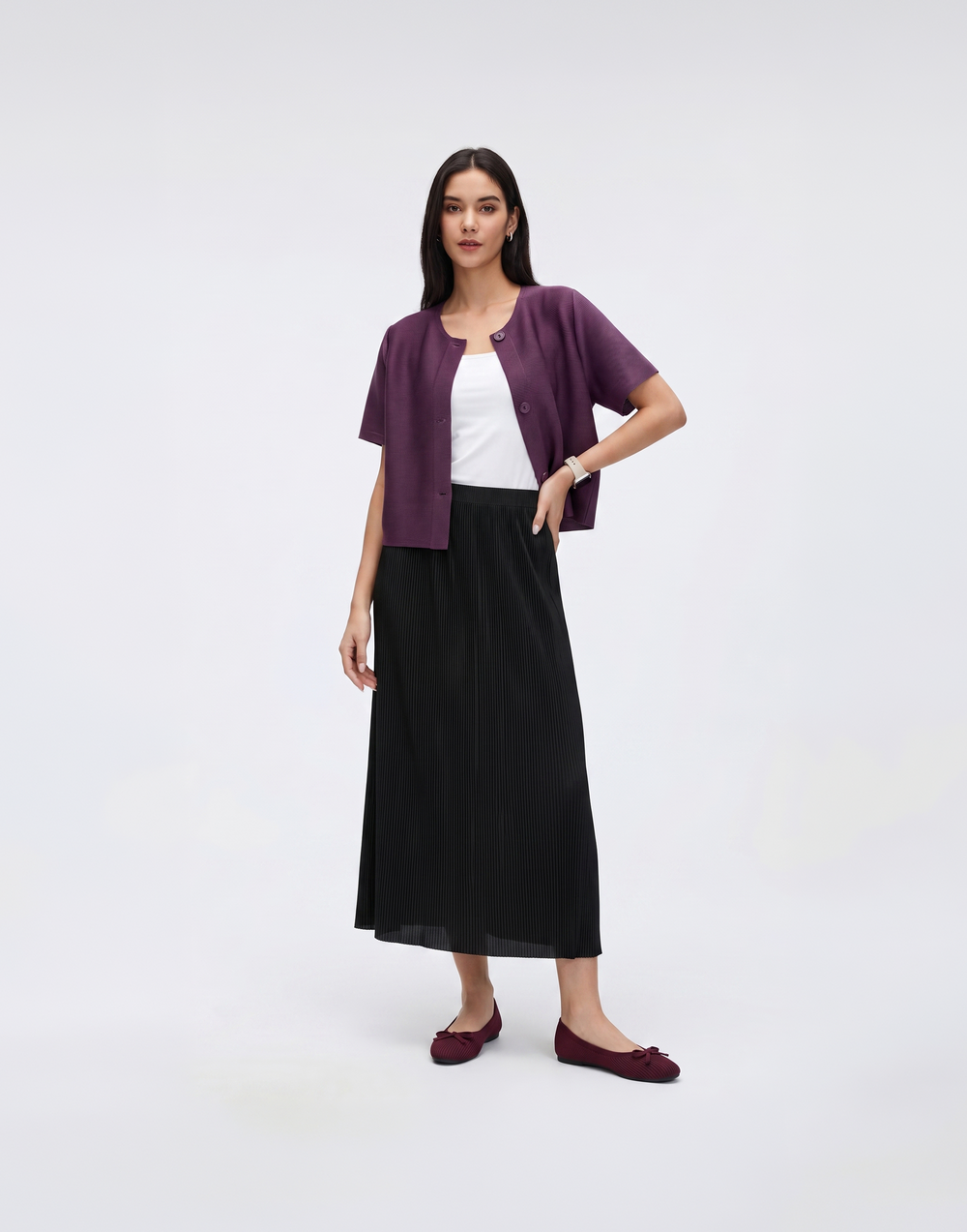 Wrinkle-Free, Cooling, Breathable & Free Size Maven Top