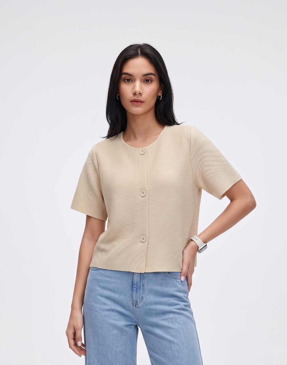 Wrinkle-Free, Cooling, Breathable & Free Size Maven Top