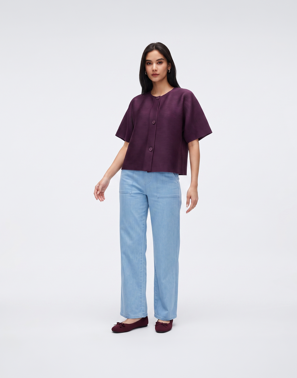 Wrinkle-Free, Cooling, Breathable & Free Size Maven Top