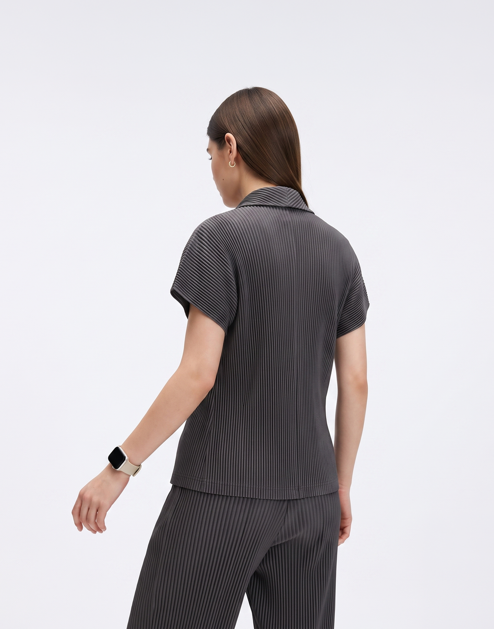 Wrinkle-Free, Cooling & Breathable Boardroom Pleated Blazer