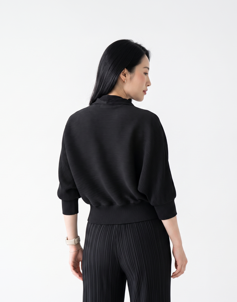 Wrinkle-Free, Cooling & Breathable Free Size Pleated Soho Jacket
