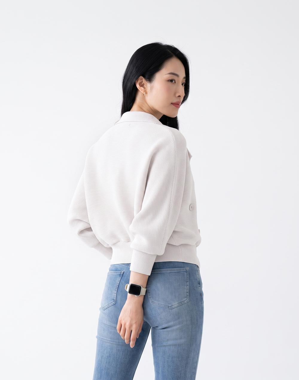 Wrinkle-Free, Cooling & Breathable Free Size Pleated Soho Jacket