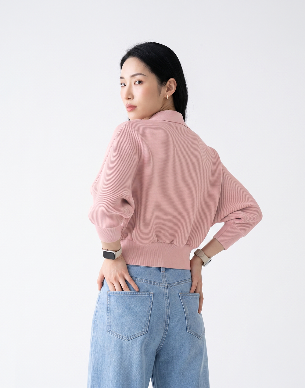 Wrinkle-Free, Cooling & Breathable Free Size Pleated Soho Jacket
