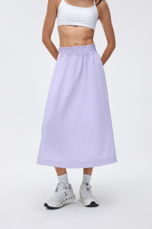 Wrinkle-Free, Cooling & Breathable Sunrise Skirt With Stretchable Waistband With Pockets