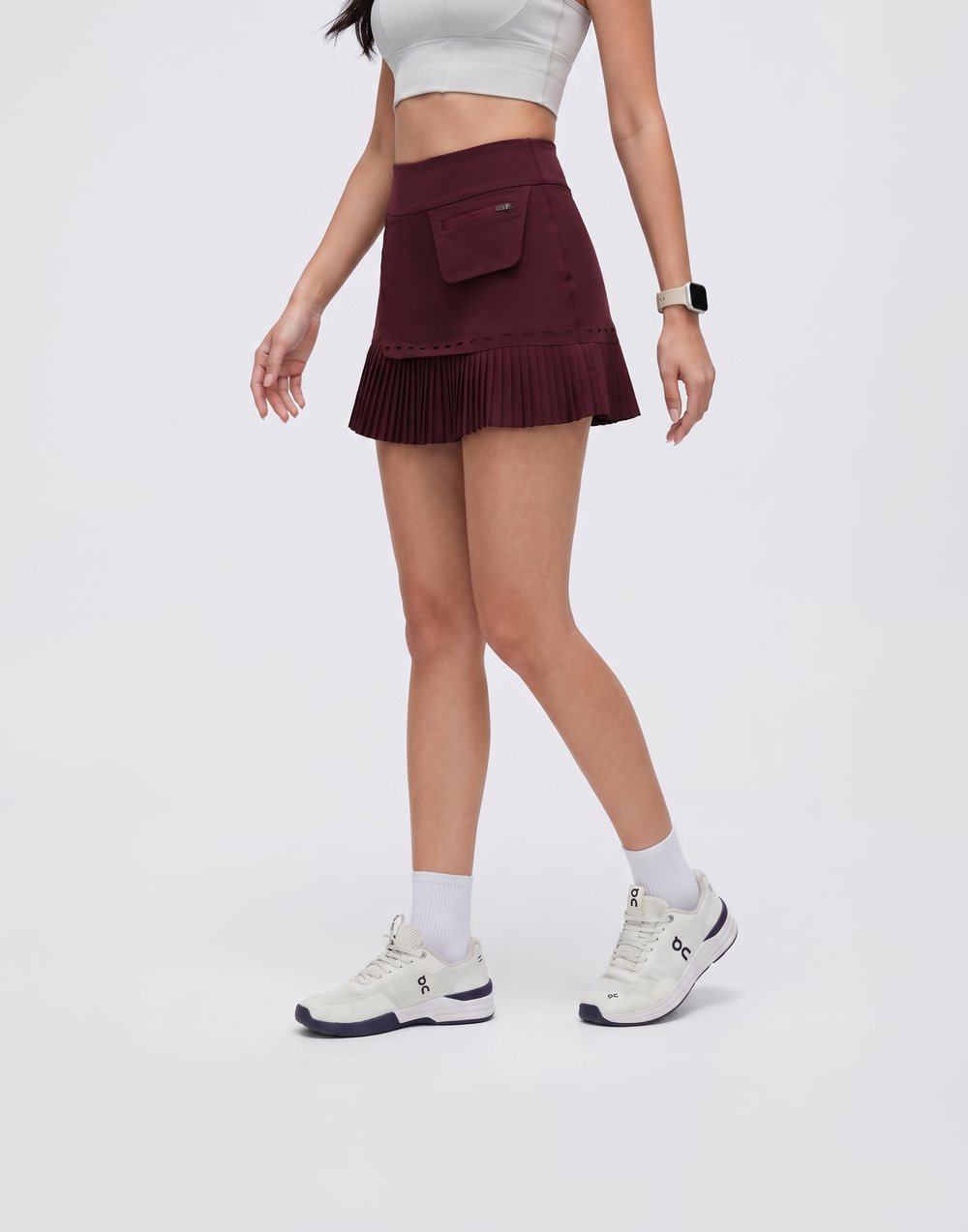 Buy 1, Get 1 Free - Cooling, Sweat-Wicking & Tummy Tucking Hampton Skort With Inner Tights & Pocket
