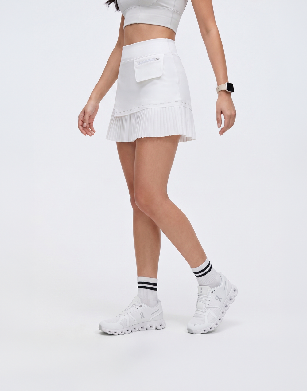 Buy 1, Get 1 Free - Cooling, Sweat-Wicking & Tummy Tucking Hampton Skort With Inner Tights & Pocket