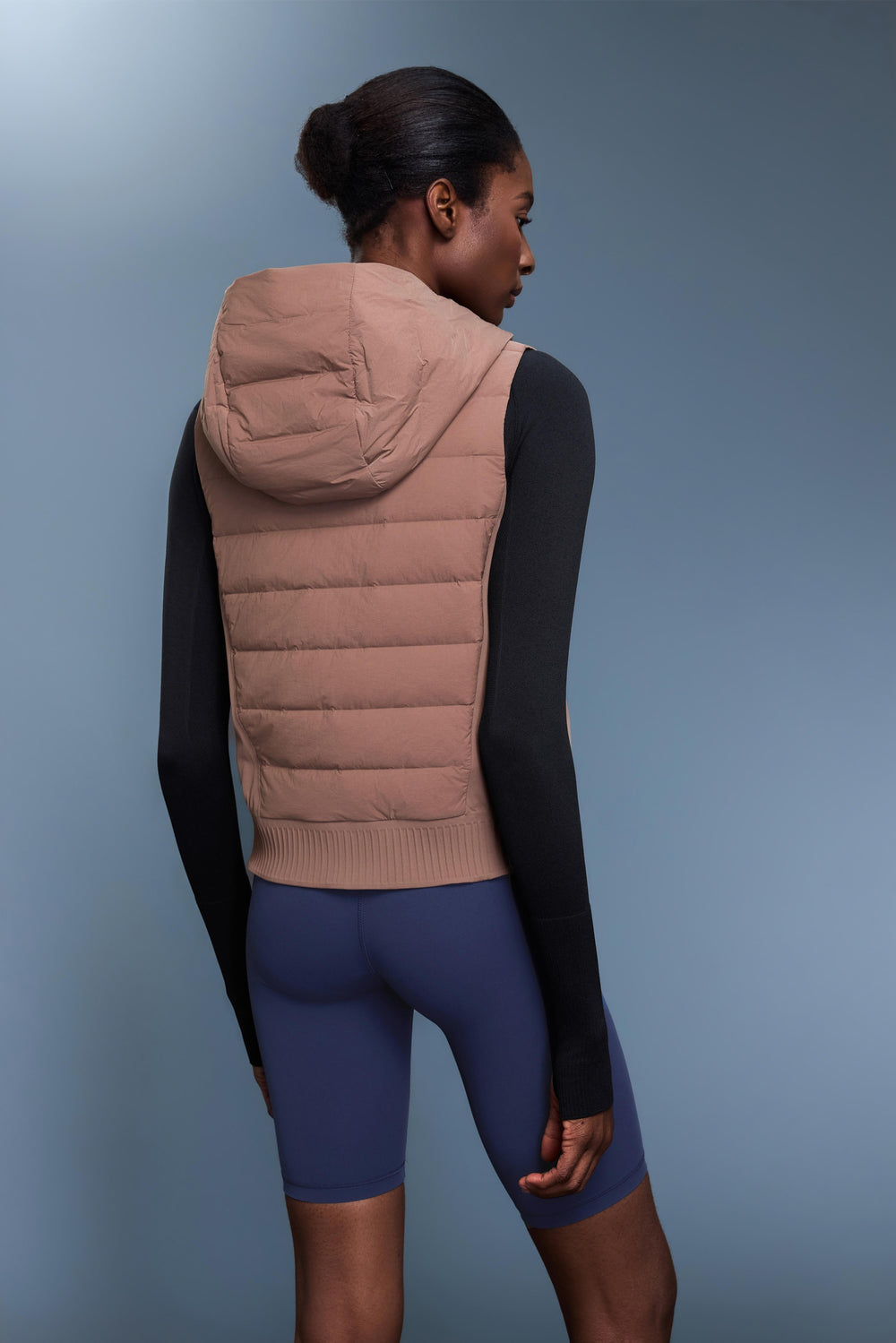 Waterproof & Windproof Forward Vest With Hood & Pockets