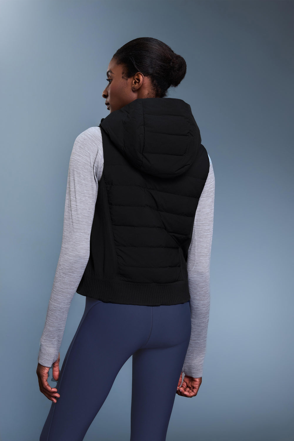 Waterproof & Windproof Forward Vest With Hood & Pockets