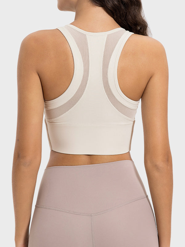 Buy 1, Get 1 Free - High Impact Swift Bra With Moulded Cups & Front Zip