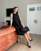 Cooling, Breathable Wrinkle-Free Swirl Dress