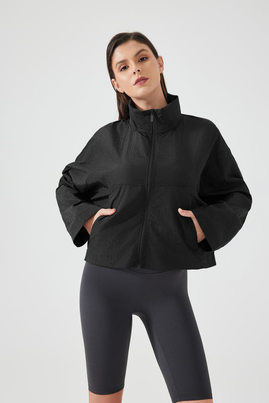 Waterproof Sun Protection Rain or Sun Travel Jacket With Hood