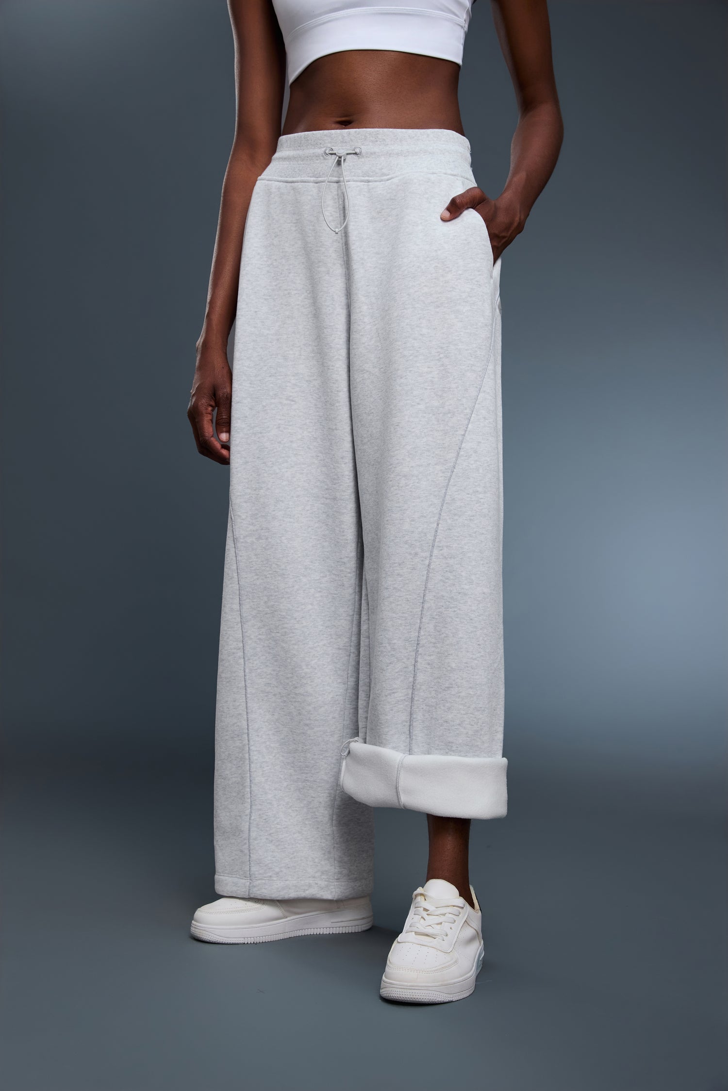 2-in-1 Buttery Soft Road Trip Joggers with Stretchy Waistband & Pockets - For Cold Climates