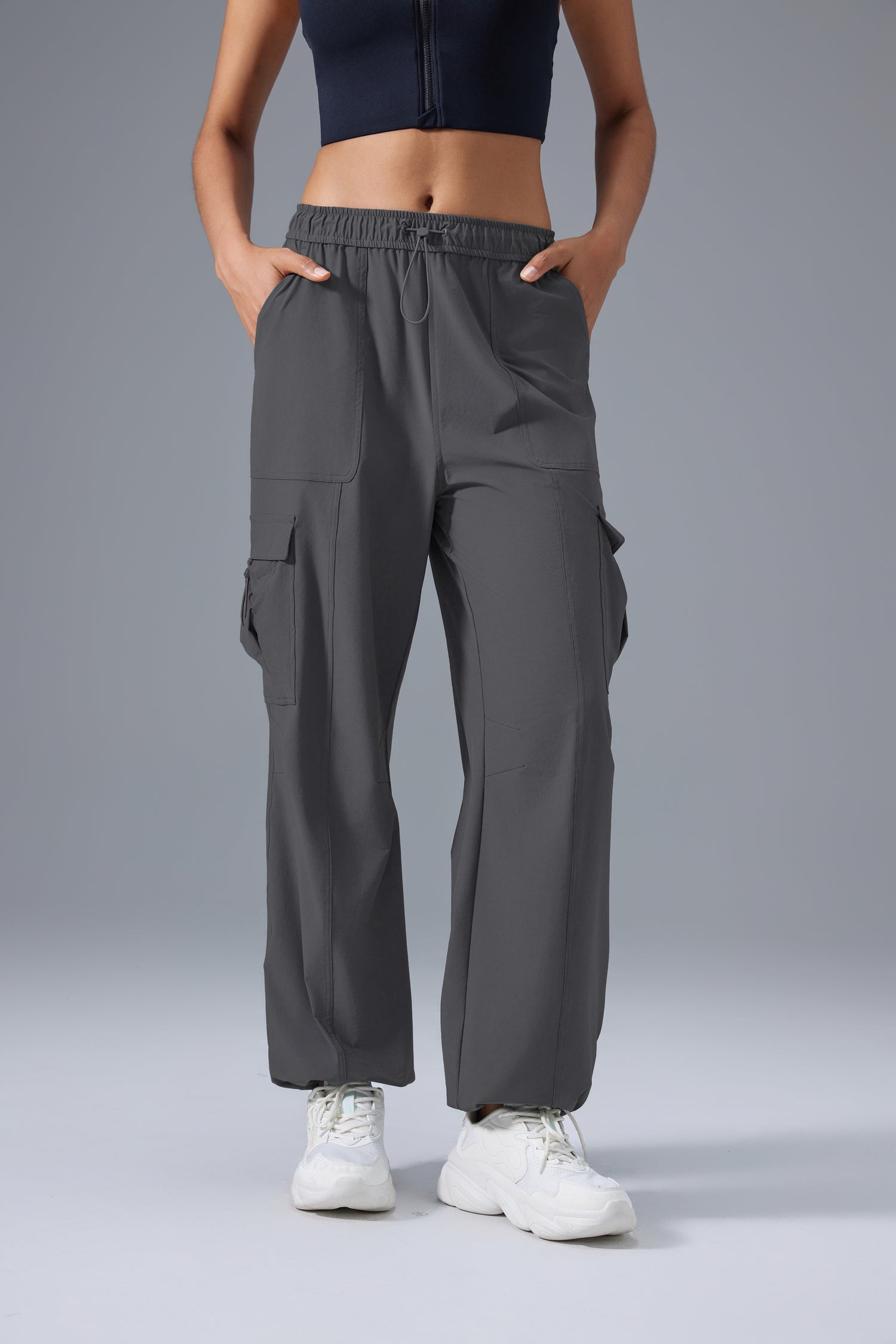 Breathable, Stretchable and Wrinkle-Free Game Time Joggers With 4 Pockets & Adjustable Hems