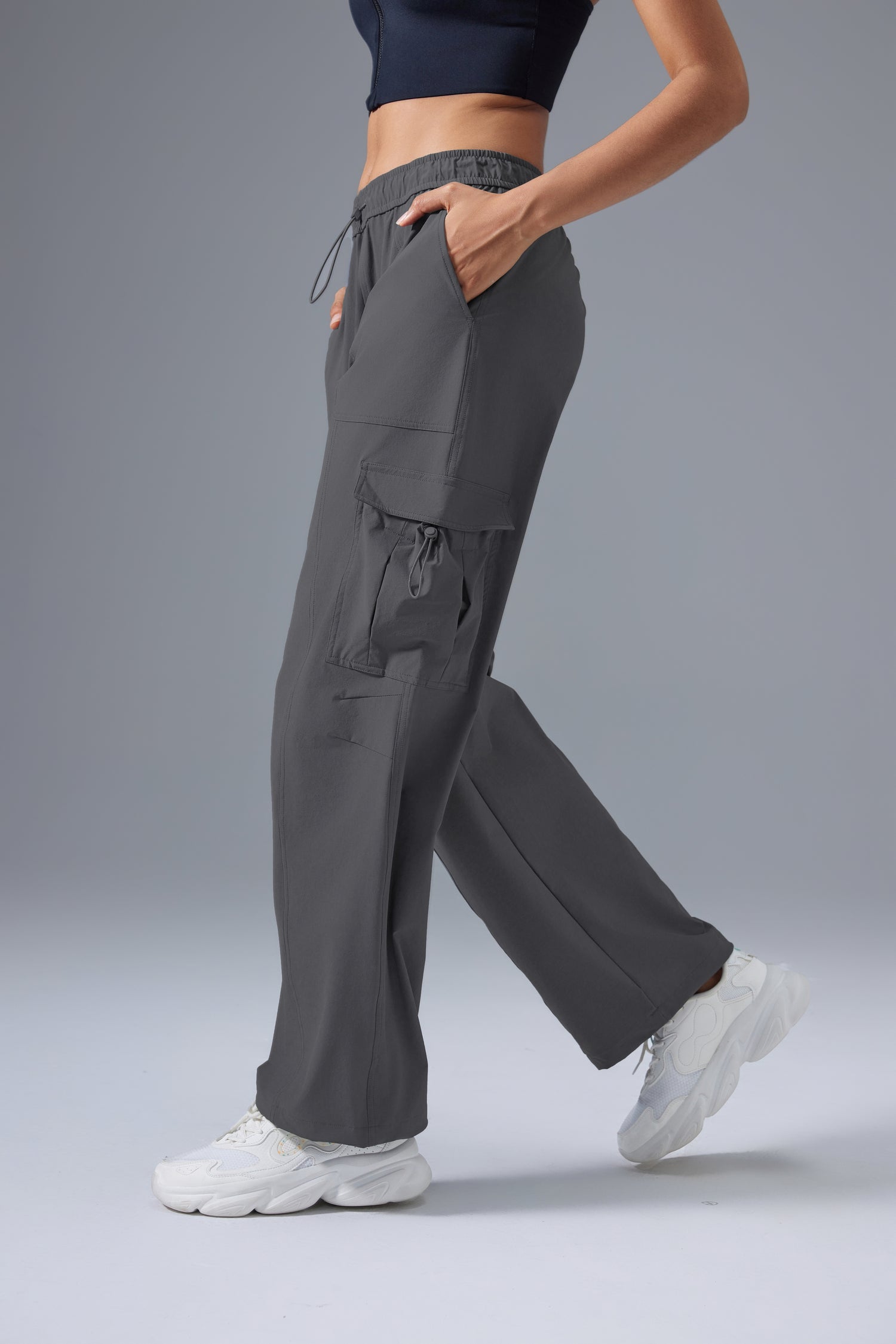 Breathable, Stretchable and Wrinkle-Free Game Time Joggers With 4 Pockets & Adjustable Hems