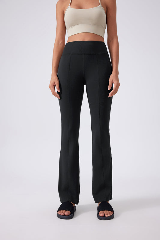 Buy 1, Get 1 Free - High Waisted Buttery Soft Camel-Toe Proof Mirage Flare Pants With Pockets
